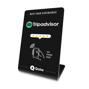Qake TripAdvisor Review Booster Stand for Enhanced Guest Feedback Collection